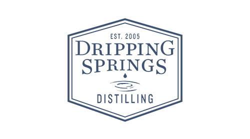 Logo of Dripping Springs Distilling